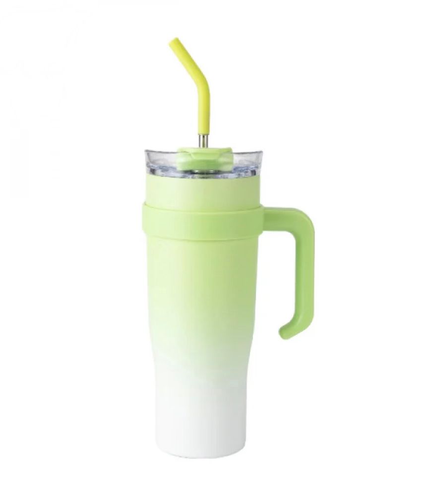 Aesthetic Gradient Tumbler — Fresh Lime Green