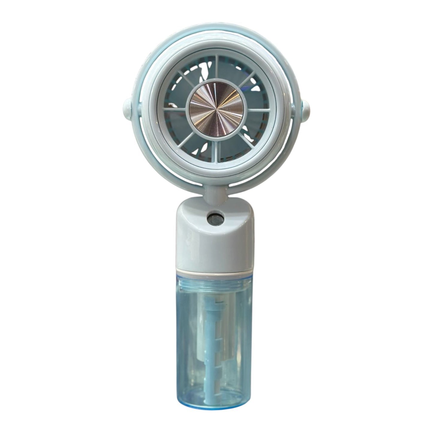 Portable Rechargeable Mist Fan with Water Spray — Beat the Heat ❄️