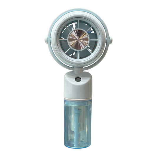 Portable Rechargeable Mist Fan with Water Spray — Beat the Heat ❄️
